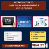 Introduction to Case/Risk management and ICD-10 Coding – (Classroom and Virtual)