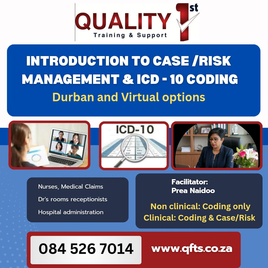 Introduction to Case/Risk management and ICD-10 Coding – (Classroom and Virtual)